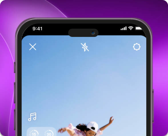 Instagram content on a phone